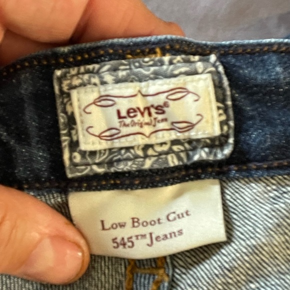 Levi’s low boot cut 545 jeans. Vintage. Size 14 - Picture 8 of 9